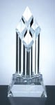 Superior Diamond Award, Hand polished crystal with a crystal base